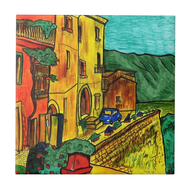 Strada di Artisti Tile (Front)