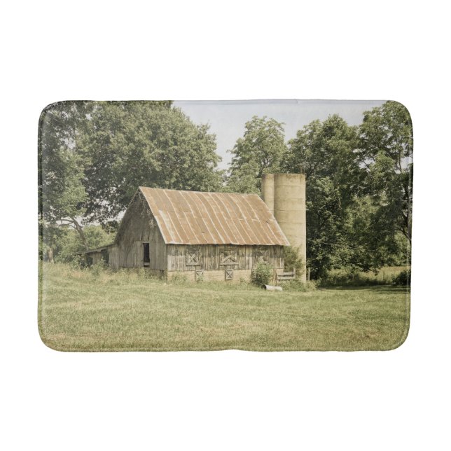 Strafford MO Barn Antique Bath Mat (Front)