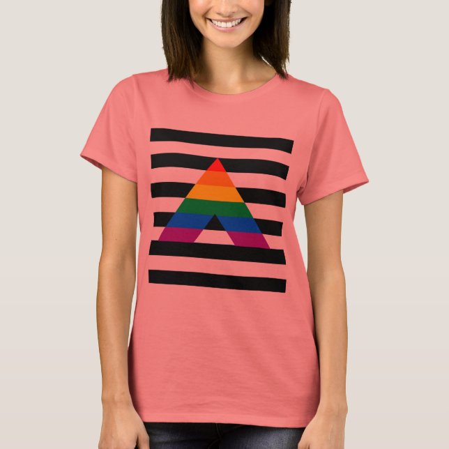 Straight Ally Pride T-Shirt (Front)