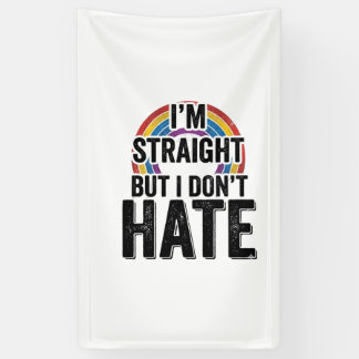 Straight Ally Rainbow Vintage Typography Shirt_1 Banner