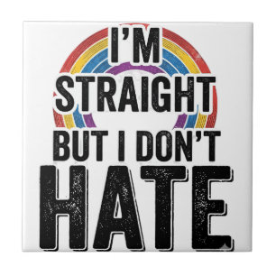 Straight Ally Rainbow Vintage Typography Shirt_1 Tile