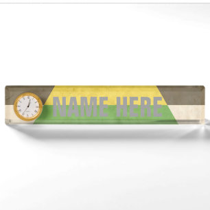 STRAIGHT ALLY VINTAGE DESIGN - 2014 PRIDE NAMEPLATE