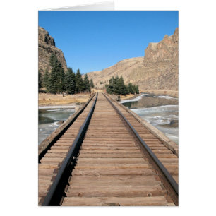Straight as a Rail - Scripture Card