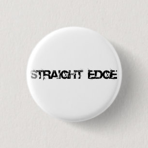 Straight Edge Button