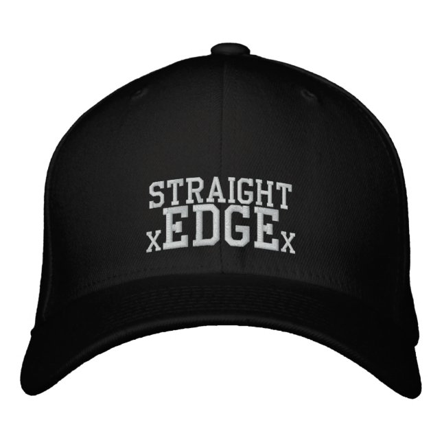 Straight Edge cap (Front)