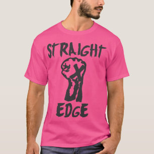 Straight Edge Fist Punk Rock Movement T-Shirt