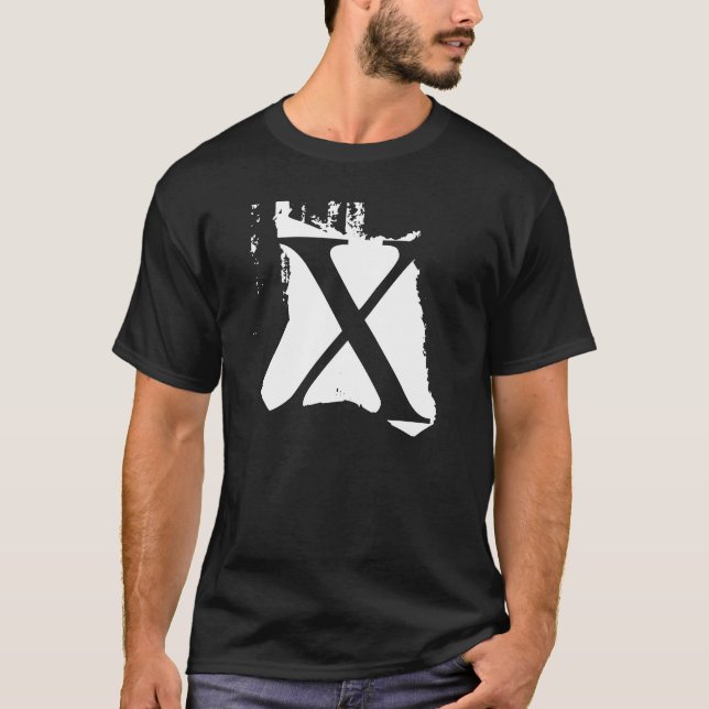 Straight Edge Poem Shirt (Front)
