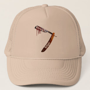 Straight Edge Straight Razor Trucker Hat