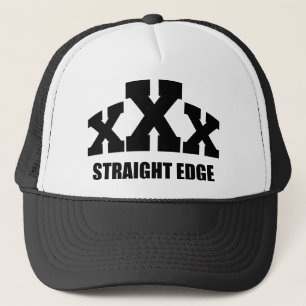 Straight Edge Trucker Hat