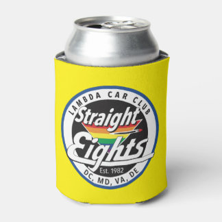 Straight Eights/LCCI Can Cooler (Yellow)