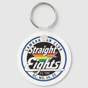 Straight Eights/LCCI Keychain