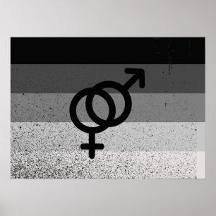 STRAIGHT FLAG ORIGINAL WITH SYMBOL -.png Poster