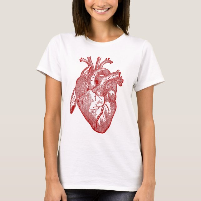 Straight From The Heart Gifts For Medical Nerds T-Shirt (Front)