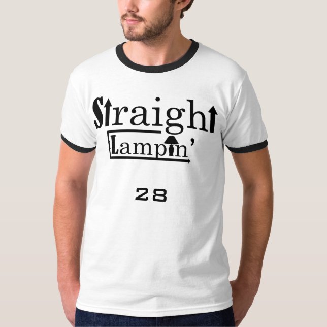 Straight Lampin' - Piarulli T-Shirt (Front)