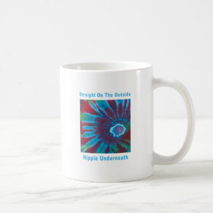 Straight on the Outside, Hippie Underneath Coffee Mug