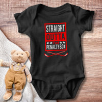 Straight Out of the Penalty Box  Baby Bodysuit