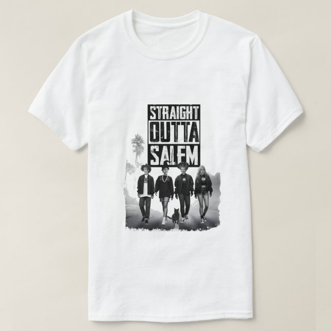 straight outa salem T-Shirt (Design Front)