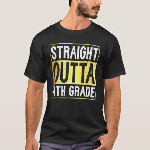 Straight Outta 11th Grade Graduate Boys Kids Class T-Shirt