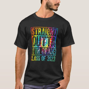 Straight Outta 11th Grade Tie Dye Men Women 2023 G T-Shirt