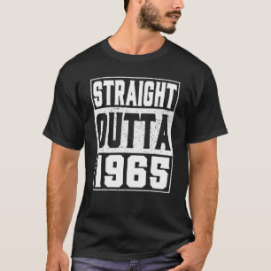 Straight Outta 1965 57th Birthday  Men & Women Vin T-Shirt