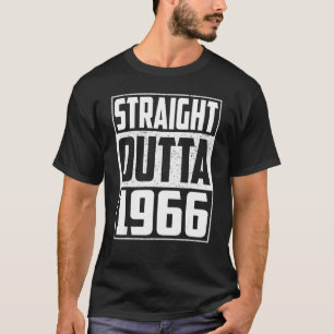Straight Outta 1966 56th Birthday  Vintage Men & W T-Shirt