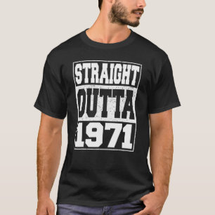Straight Outta 1971 51st Birthday  Boys & Girls Vi T-Shirt