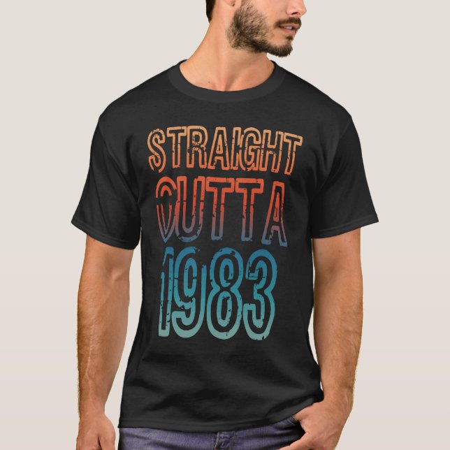 Straight Outta 1983 T-Shirt (Front)