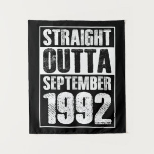Straight Outta 1992 29th Birthday Tapestry