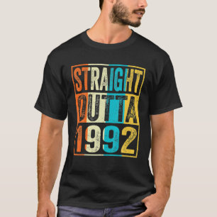 Straight Outta 1992 30 Year Old Gifts 30th T-Shirt