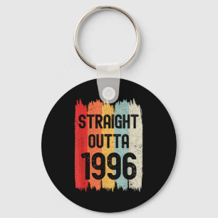 Straight Outta 1996 Funny Retro Birthday Awesome S Key Ring