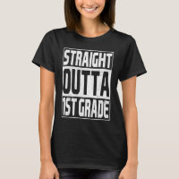 Straight Outta 1st Grade School Graduation First G