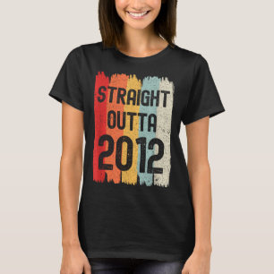 Straight Outta 2012 Funny Retro Birthday Awesome S T-Shirt