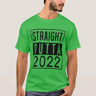 Straight Outta 2022 Goodbye 2022 Hello 2023 Happy  T-Shirt