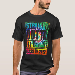 Straight Outta 8th Grade Class Of 2022 Graduation  T-Shirt