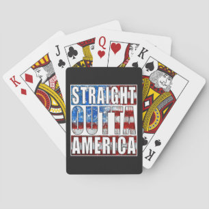 Straight Outta America.jpg Playing Cards