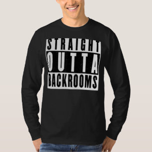 Straight Outta Backrooms Creepy Story Dark Horror T-Shirt
