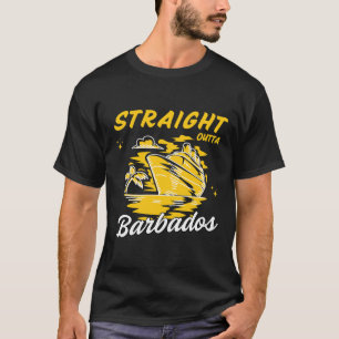 Straight outta Barbados Caribbean T-Shirt
