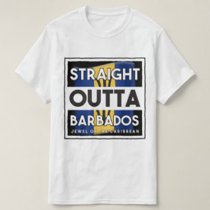 Straight Outta Barbados  T-Shirt