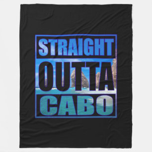Straight Outta Cabo Fleece Blanket