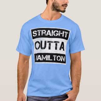 Straight Outta Canada Vintage Distressed Souvenir T-Shirt
