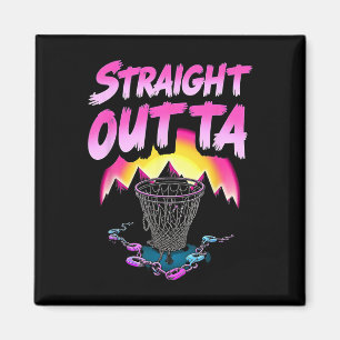 Straight Outta Chains Funny Disc Golf Player Mens Magnet