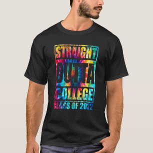 Straight Outta College 2022 Graduation Senior Grad T-Shirt