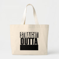 STRAIGHT OUTTA CUSTOM YOUR TEXT HERE TEE