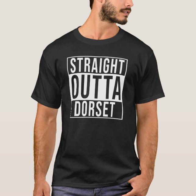 Straight Outta Dorset T-Shirt (Front)