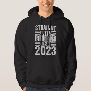 Straight Outta Eighth Grade 2023 8th Grade Graduat Hoodie