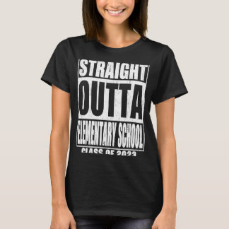 Straight Outta Elementary School Graduation 2023 S T-Shirt