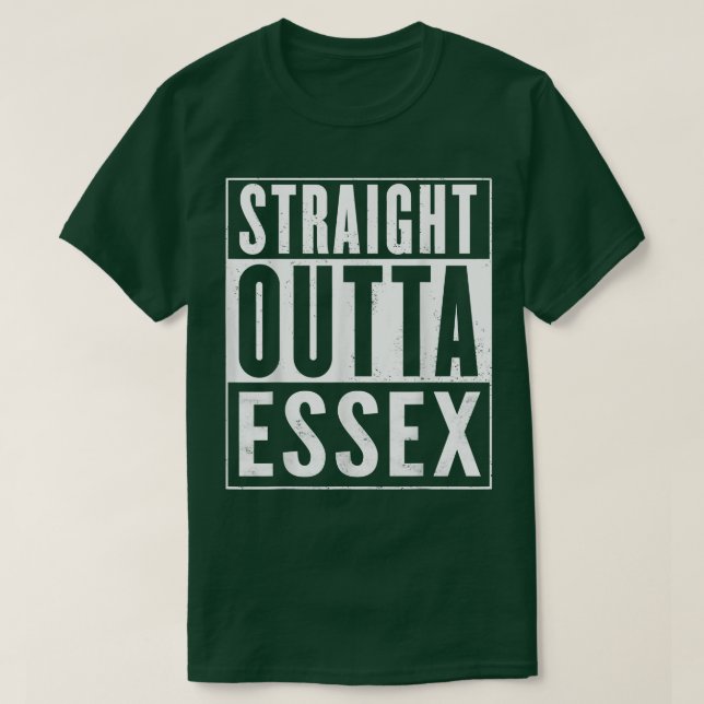 Straight Outta EsseFunny  T-Shirt (Design Front)