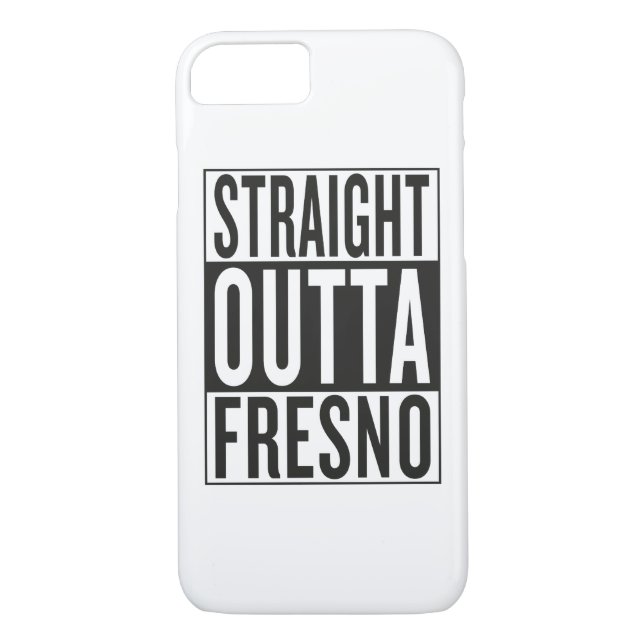 straight outta Fresno Case-Mate iPhone Case (Back)