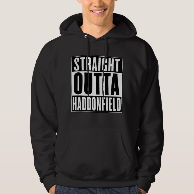 Straight Outta Haddonfield Hoodie (Front)