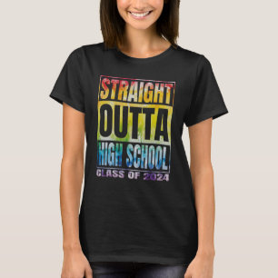 Straight Outta High School Graduation Class Of 202 T-Shirt